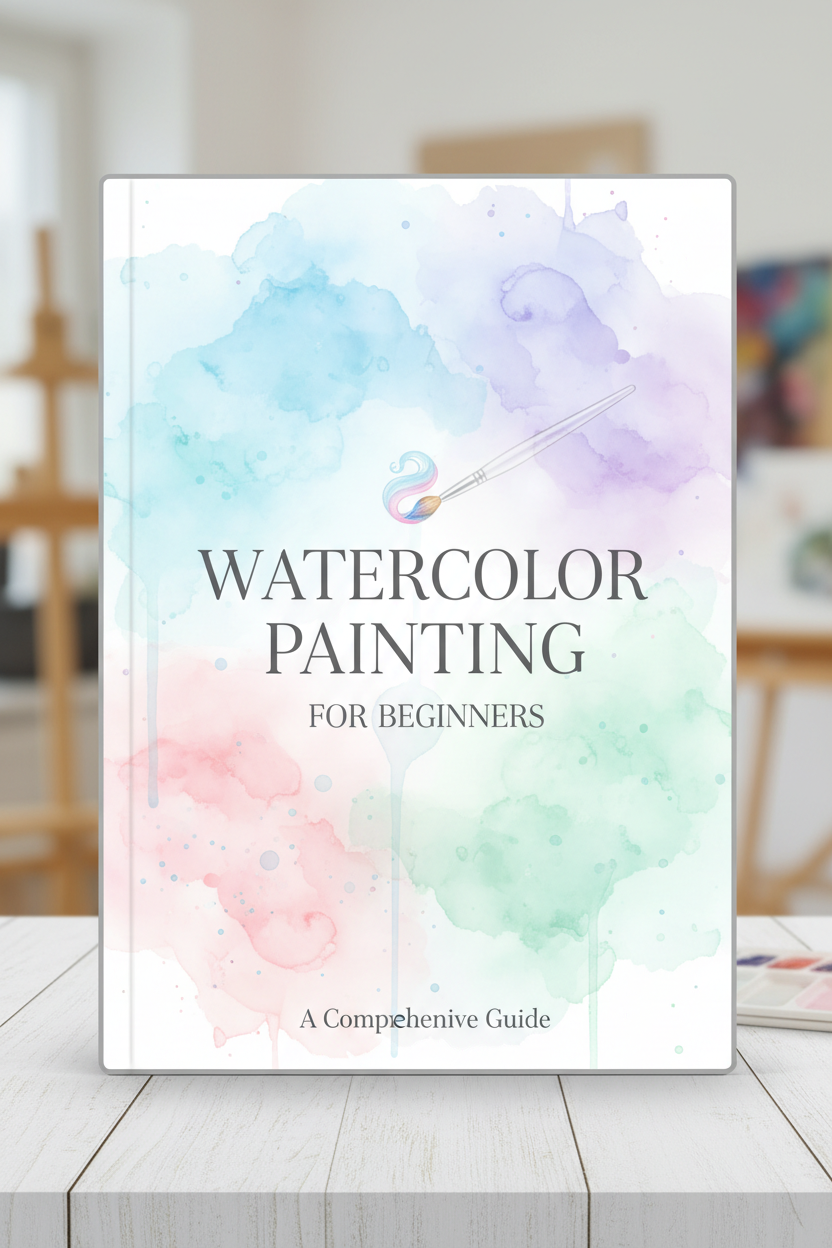 Watercolor Painting for Beginners ebook cover