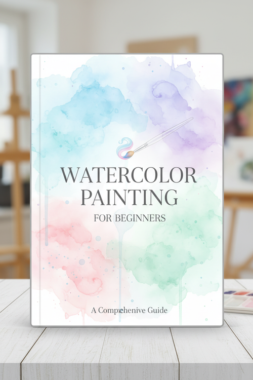 Watercolor Painting for Beginners ebook cover